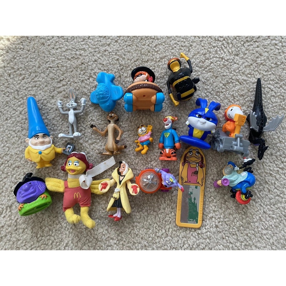 McDonalds Happy Meal Toys Lot of 17 Disney Mix Vintage Rare